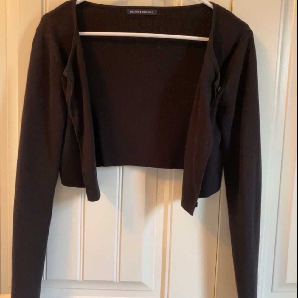 Brandy Melville cropped button cardigan